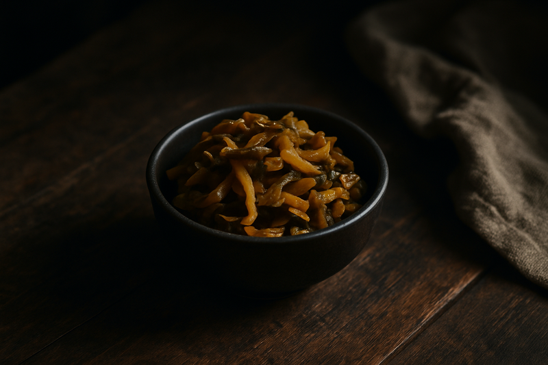 Zha Cai (Fermented Mustard Stem) photograph